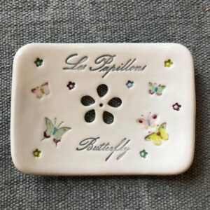 Soap Dish - Butterflies