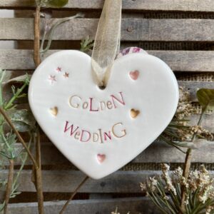 50TH ANNIVERSARY - GOLDEN WEDDING