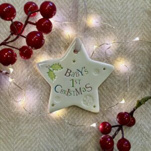 BABY'S 1st CHRISTMAS STAR